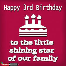 Maybe you would like to learn more about one of these? Happy 3rd Birthday Wishes For Son Quotes Wishes Msg Image Wisheshippo