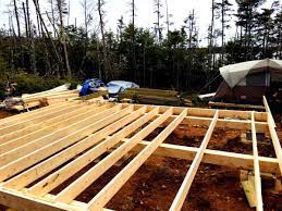 How To Build A Rock Solid Low Cost Off Grid Cabin Foundation Off Grid Cabin Building A Small Cabin Shed Plans
