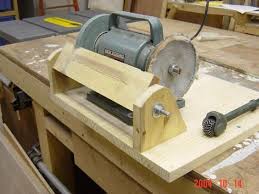 Fortunately, only a single bolt holds the lawnmower in place. Bench Grinder Jig Bing Images Homemade Tools Woodworking Woodworking Jigs
