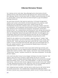 Contoh cerpen tentang liburan sekolah yang berjudul handai taulanku. Contoh Cerpen Liburan
