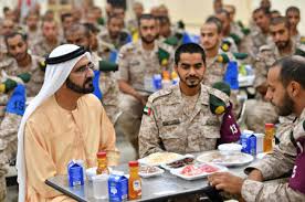 .said the national service is a bedrock for building generations capable of addressing challenges. Uae Photos Ruler Of Dubai Shaikh Mohammed Breaks Fast With Uae Army Recruits