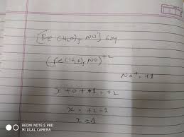 Each atom in a molecule is assigned an oxidation number (sometimes called oxidation state). The Oxidation State Of Fe In Fe H2o No So4 Is A 1 6 2 C 3 D 4