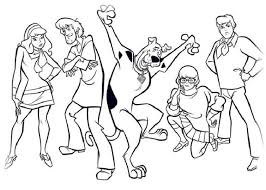 Scooby Doo Ausmalbilder Malbilder Ausmalbilder Ausmalen Scooby Doo