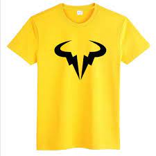 Nadal shirt raqueta rafael nadal bull logo t shirt new. Nadal Shirt Raqueta Tennis Rafael Nadal Bull Logo T Shirt New Summer Sport T Shirt Roger Federer Perfect Rf Tennis Raqueta Tenis