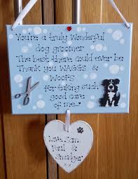 Our shops are currently in the process of reopening, with safety measures in place following. Personalised Dog Groomer Thank You Gift Plaque Dog Grooming Pet Grooming Cat Dog Animal Gift For Groomer Caring Custom Sign In 2021 Dog Groomer Gifts Dog Groomers Gifts For Pet Lovers