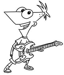 Disney coloring pages are an excellent way to spend free time with kids and to create a unique work. Coloring Page Phineas And Ferb Phineas And Ferb Cartoon Coloring Pages Disney Coloring Pages Cool Coloring Pages