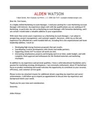Researching industry trends and tools, and updating and developing internal processes to reflect best practices Digital Account Manager Samples Cover Letter
