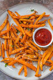 Air Fryer Sweet Potato Fries Recipe - Natashaskitchen.com