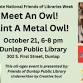 Meet An Owl! Paint A Metal Owl! event image