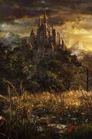 Pin By Christopher Mcfarland On Yvarian Fantasy Castle Fantasy Art Landscapes Fantasy Landscape