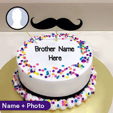 Check spelling or type a new query. Birthday Cake For Brother With Name And Photo