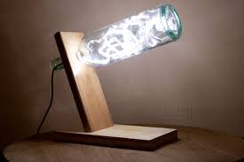 Lovable Homemade Table Lamps 1000 Ideas About Led Lamp On Pinterest Led Tube Lights Lamps Bottle Table Lamps Diy Lamp Bottle Lamp