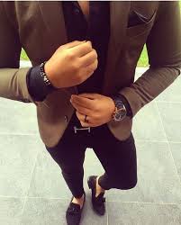 Black And Brown Outfits Mens Men S Brown Blazer Black Dress Shirt Black Skinny Jeans Black Suede Tassel Loafers Mens Fashion Blazer Mens Outfits Mens Fashion Suits
