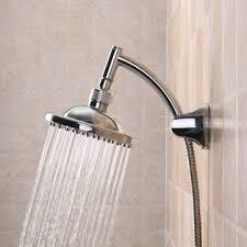 Showerhead Accessories Rain Shower Heads 6 Round Polished Rainfall Bath Bathroom Sprinkler Top Shower Head Bath Shower Heads Rain Shower Head Rain Shower