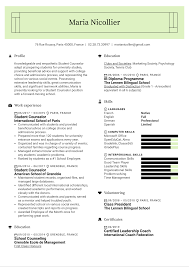 Grants and scholarships you received. Student Counselor Resume Sample Kickresume