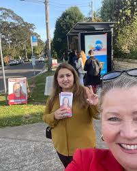 Our team out talking to voters about our positive plans for #Ryde. The  liberals have used their majority