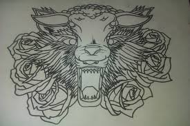 And in the transformation from a wild to a domestic creature, our images of. Wolf Lamb Tattoo Design By B4rbiegh0ul On Deviantart