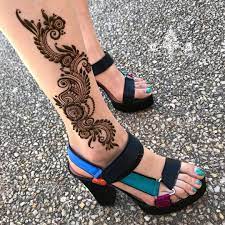 6 sheets white henna temporary tattoos. Trending Henna Tattoo Designs For Legs K4 Fashion
