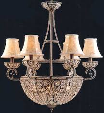 Elk Lighting 5967 6 4 Crystal Elizabethan Ten Light Chandelier