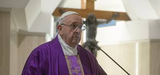 Oggi sia per tutti noi la domenica del pianto. Papa Francesco Diretta Messa A Santa Marta Video Tv2000 L Indulgenza Plenaria