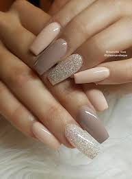 Mar 12 2020 Neutral Nail Design Acrylic Nails Coffinnails Ballerinanails Acrylic Design Na In 2020 Neutral Nail Designs Neutral Nails Pretty Nail Designs Acrylics
