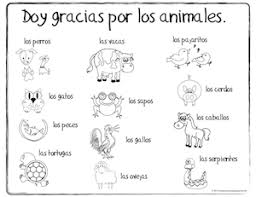 Spanish Thanksgiving Vocabulary Coloring Pages Spanish Playground Spanish Thanksgiving Thanksgiving Vocabulary Elementary Spanish