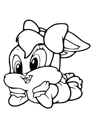 In the images, the cartoons are engaged in various sports, prepare. Baby Lola Bunny Coloring Pages Coloring Home