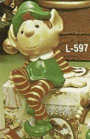 Ceramic Bisque Ready To Paint Santa S Elf Sits On Mantles Or Shelves Ceramic Bisque Santa Carving Pottery Painting