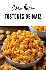 Ideal para ver una película o tener una reunión familiar. Tostones De Maiz O Palomitas Dulces Palomitas Dulces Como Hacer Palomitas Dulces Recetas De Comida
