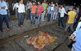 Railway accidents may be classified by their effects, e.g.: At Least 50 Dead After Train Runs Over Crowd In India The Times Of Israel