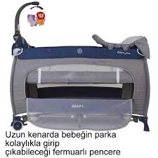 Kraft Calipso Elite Donenceli Oyun Parki 70x120 Cm Krf Pty101 Krm Babymall Com Tr