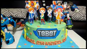 Buy tobot r youngtoys transforming robot car to robot animation character: Kue Ultah Tobot Ternyata Enak Banget Youtube