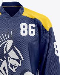 Download Men S Hockey Jersey In Apparel Mockups On Yellow Images Object Mockups