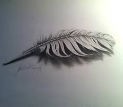 Drawing A 3d Feather Want To Learn It 3d Pencil Drawings Feather Drawing 3d Drawings