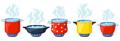 Check spelling or type a new query. Cooking Kitchen Pots Cartoon Boiling Saucepan Cooking Soup Boiling O By Winwin Artlab Thehungryjpeg Com
