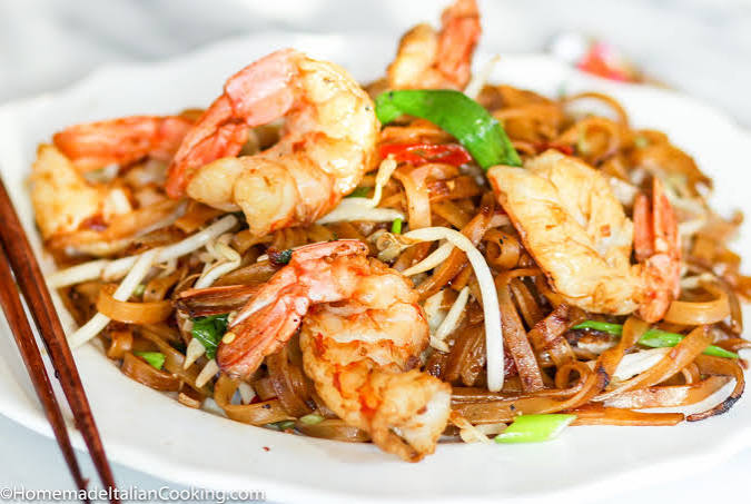 Malaysian Noodles (Prawns)