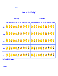 45 Printable Behavior Charts Forms And Templates Fillable