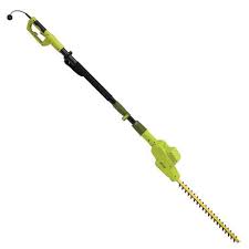 Black And Decker Pole Hedge Trimmer Sun Joe Sjh902e Electric Telescoping Pole Hedge Trimmer 21 Inch 4 Amp Green Hedge Trimmers Sun Joe Trimmers