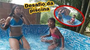 Desafio da piscina ft.minha maninha e minha mamis | aninha glir08:35. Desafio Da Piscina Com Minha Amiga Luiza Estamos De Ferias Quem Vai Ganhar Youtube