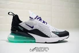 Men S Nike Air Max 270 Grape Ah6789 103 White Black Purple Teal For Sale In 2020 Nike Air Shoes Mens Nike Air Air Max 270