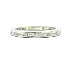 Platinum Art Deco Baguette Diamond Wedding Band 1920 S Style Antique Estate 1 Baguette Diamond Wedding Band Platinum Diamond Wedding Band Diamond Wedding Bands