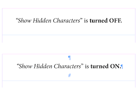 Show Hidden Characters Indesign Step By Step Guide
