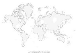 Unsere dienstleistungen im bereich zahnimplantate. Weltkarte Gratis Malvorlage In Geografie Landkarten Ausmalen