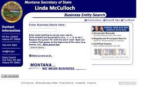 How do you spell it? Montana Business Search Corporation Llc Partnership Zenbusiness Inc