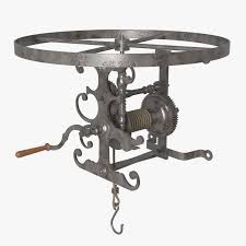 3d Model Of Iron Spit Jack C 1770