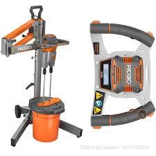 Robot Mixer It S Close The New Ridgid Dual Paddle Programmable Power Mixer With Stand This Should Take Care Of Woodworking Survival Tent Popular Woodworking
