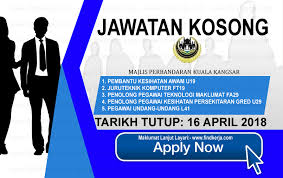 Komitmen yang bertulis terhadap perkhidmatan yang dijalankan terhadap rakyat. Kerja Kosong Majlis Perbandaran Kuala Kangsar 16 April 2018 Jawatan Kosong Kerajaan Swasta Terkini Malaysia 2021 2022
