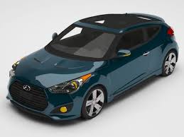 Hyundai Veloster Hyundai Veloster Hyundai Car 3d Model