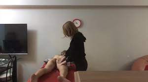 Legit Blonde Masseuse Giving in to Huge Asian Cock 1st Appointment Pt1 -  Pornhub.com