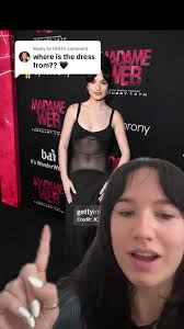 Madame Web Dress Made by The Tiktoker